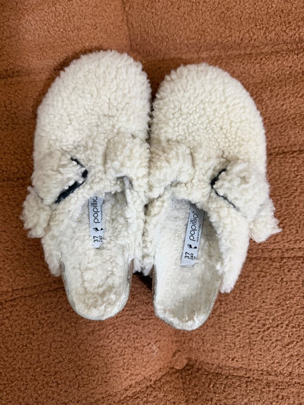 Birkenstock Boston Big Buckle Teddy Shearling Platform - 37 (6.5) - Picture 12 of 15